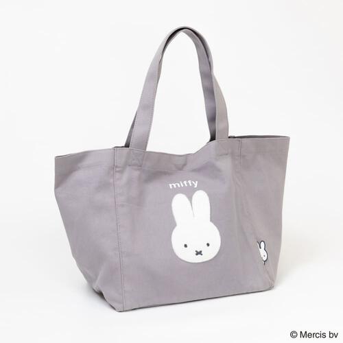 Miffy ミッフィー トートバッグ(グレー×FREE) ベビーザらス限定