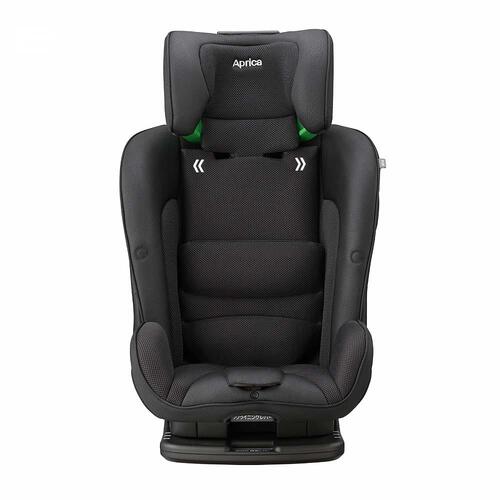 Aprica(アップリカ) フォームフィット ISOFIX セーフティープラス AB メテオブラック 【チャイルド＆ジュニアシート ISOFIX固定 R129適合 体型にフィット 衝撃軽減サイドシールド 通気性メッシュシート 1才頃～10才頃まで】