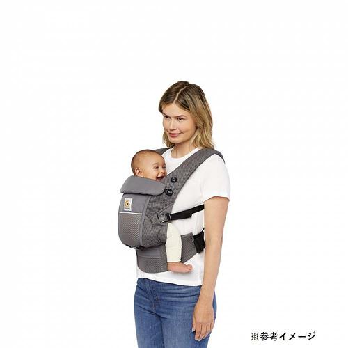 Ergobaby(エルゴベビー) ADAPT SoftFlex グラファイトグレー 【抱っこ紐 限定カラー メッシュ 対面抱き 腰抱き おんぶ 日よけ風よけフード 新生児～20.4kg】 ベビーザらス限定