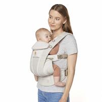 Ergobaby(エルゴベビー) OMNI Breeze ナチュラルベージュ 【抱っこ紐 柔らかソフトフレックスメッシュ 対面抱き 腰抱き おんぶ 前向き抱き ミニポーチ付き 新生児～20.4kg】】