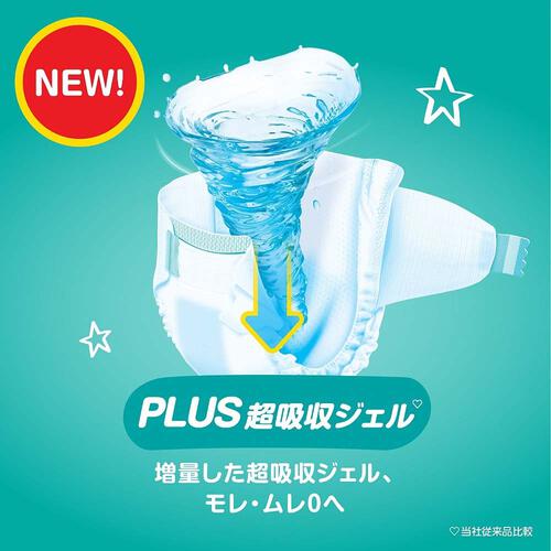 【1枚当たり35.2円】 NEW! パンパースさらさらケア ウルトラジャンボ Lサイズ（9～14kg） 54枚 【P&G テープタイプ PLUS超吸収ジェル】