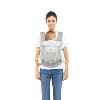 Ergobaby(エルゴベビー) ADAPT SoftFlex パールグレー 【抱っこ紐 メッシュ 対面抱き 腰抱き おんぶ 日よけ風よけフード 新生児～20.4kg】