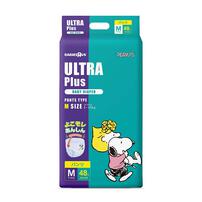 【1枚当たり20.9円】ULTRAPlus(ウルトラプラス) スヌーピー Mサイズ（6～12kg）48枚 【ウルトラプラス パンツタイプ ベビーザらス限定】