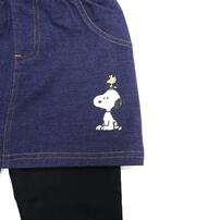 SNOOPY スヌーピー スカッツ デニムニット(ネイビー×80cm) ベビーザらス限定