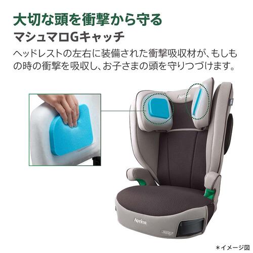 Aprica(アップリカ) ライドクルー ISOFIX ノヴァブラック 【ジュニアシート ISOFIX固定 R129適合 ロングユース 頭をしっかり守る 速乾性メッシュシート 3才頃～12才頃まで】