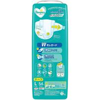 【1枚当たり35.2円】 NEW! パンパースさらさらケア ウルトラジャンボ Lサイズ（9～14kg） 54枚 【P&G テープタイプ PLUS超吸収ジェル】