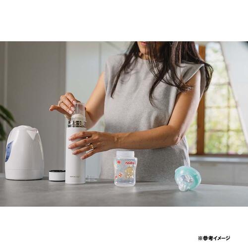 Nuby(ヌービー) ラピッドクール ホワイト 240ml 【調乳ボトル 時短グッズ】