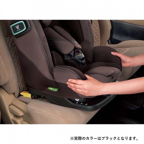 Aprica(アップリカ) フォームフィット ISOFIX セーフティープラス AB メテオブラック 【チャイルド＆ジュニアシート ISOFIX固定 R129適合 体型にフィット 衝撃軽減サイドシールド 通気性メッシュシート 1才頃～10才頃まで】