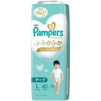 【1枚当たり47.5円】 NEW! パンパース はじめての肌へのいちばん Lサイズ（9～14kg） 40枚 【P&G テープタイプ コットンのようにふかふか】