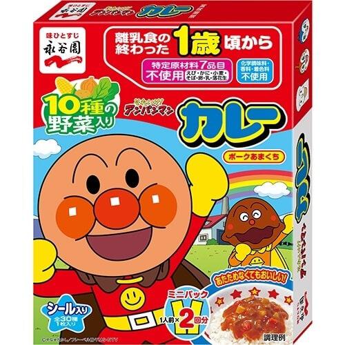 アンパンマン ミニパック カレーポーク あまくち【12ヶ月～】