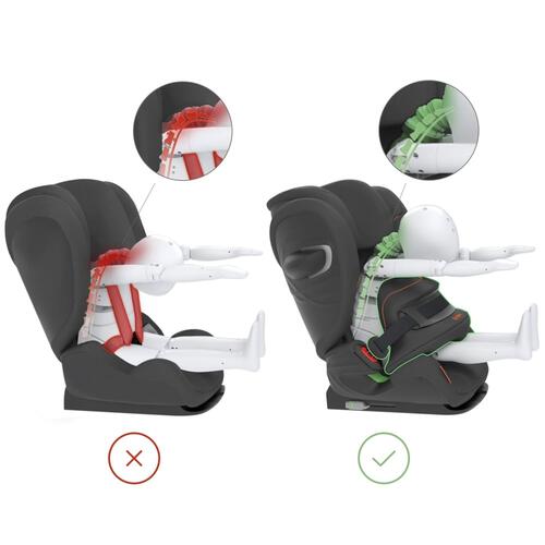 cybex(サイベックス) ISOFIX パラス G i-Size ラバグレー 【チャイルド＆ジュニアシート ISOFIX固定 R129適合 ロングユース アジャスト機能付きインパクトシールド  15ヶ月～12歳頃対応】