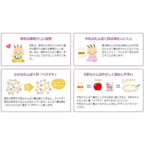 森永 ペプチドミルク E赤ちゃん エコらくパック つめかえ用 800g×3箱セット【粉ミルク】 ベビーザらス限定