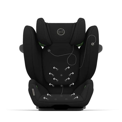 cybex(サイベックス) ソリューションG i-Fix ISOFIX ムーンブラック 【ジュニアシート ISOFIX固定 R129適合 3歳～12歳頃対応】