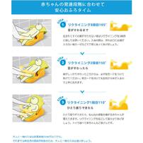 はじめてのお風呂からすぐ使えるバスチェア マット付き（イエロー）