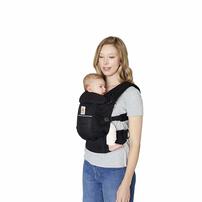 Ergobaby(エルゴベビー) ADAPT SoftFlex オニキスブラック 【抱っこ紐 メッシュ 対面抱き 腰抱き おんぶ 日よけ風よけフード 新生児～20.4kg】