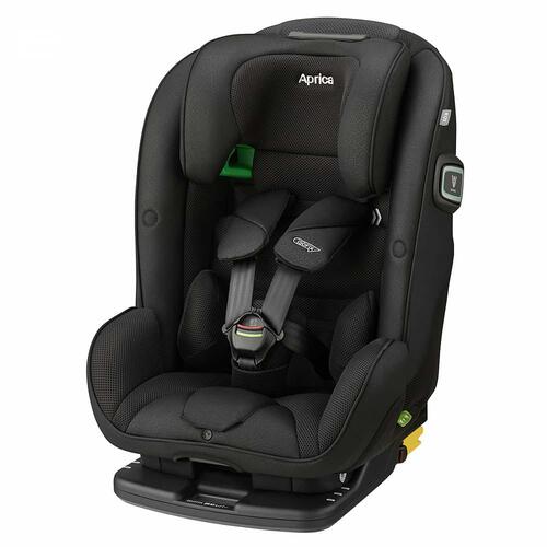 Aprica(アップリカ) フォームフィット ISOFIX セーフティープラス AB メテオブラック 【チャイルド＆ジュニアシート ISOFIX固定 R129適合 体型にフィット 衝撃軽減サイドシールド 通気性メッシュシート 1才頃～10才頃まで】