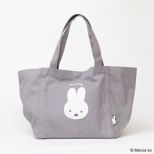 Miffy ミッフィー トートバッグ(グレー×FREE) ベビーザらス限定