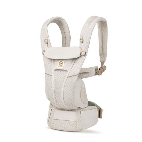 Ergobaby(エルゴベビー) OMNI Breeze ナチュラルベージュ 【抱っこ紐 柔らかソフトフレックスメッシュ 対面抱き 腰抱き おんぶ 前向き抱き ミニポーチ付き 新生児～20.4kg】】